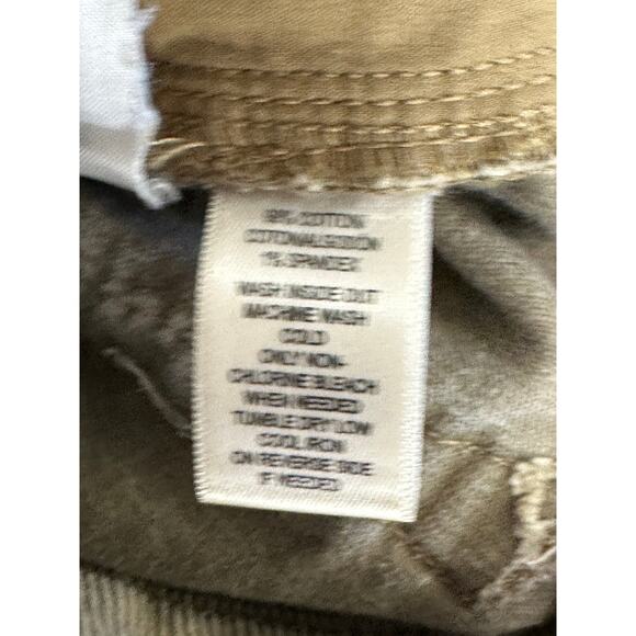 LOFT Green Corduroy Cotton Blend Skinny Pants Women's Size 10/30 - Picture 7 of 9